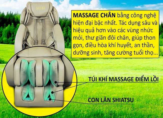 ghế massage 3d shika